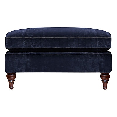 Duresta Kingsley Footstool, Umber Leg Pimlico Indigo Duresta Kingsley Footstool, Umber Leg Pimlico Indigo